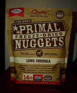 primal nuggets raw dog food